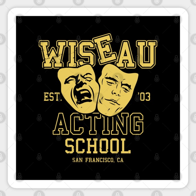 Funny Retro 90's Cult Film Movie Acting School Funny Poster Sticker by BoggsNicolas